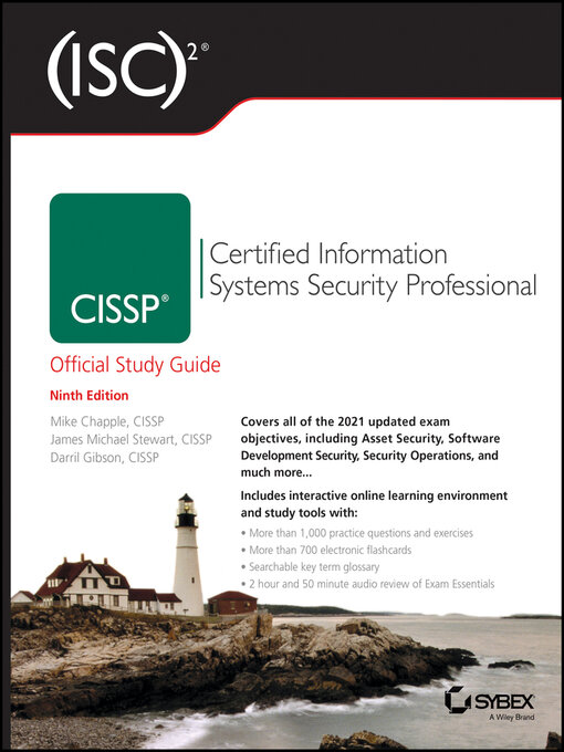Title details for (ISC)2 CISSP Certified Information Systems Security Professional Official Study Guide by Mike Chapple - Wait list